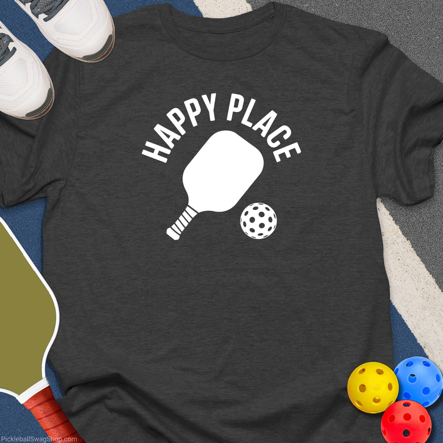 Happy Place Pickleball T-Shirt
