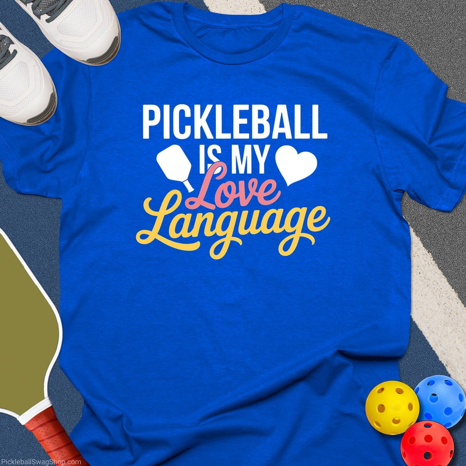 Pickleball Love Language T-Shirt