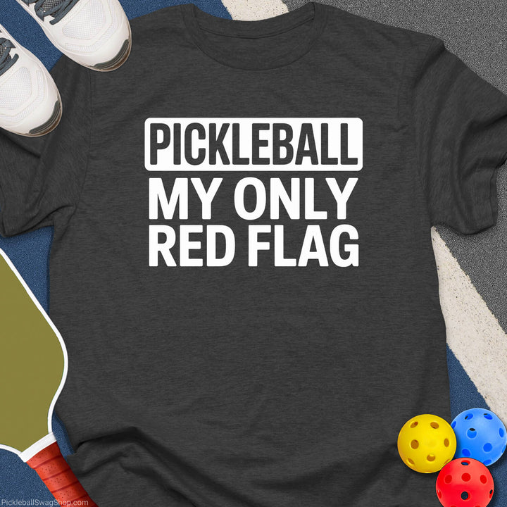 Red Flag Rally Pickleball T-Shirt