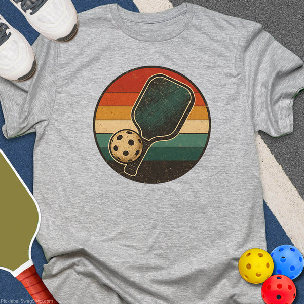 Retro Pickleball Paddle T-Shirt