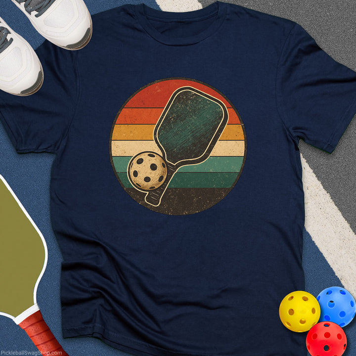 Retro Pickleball Paddle T-Shirt