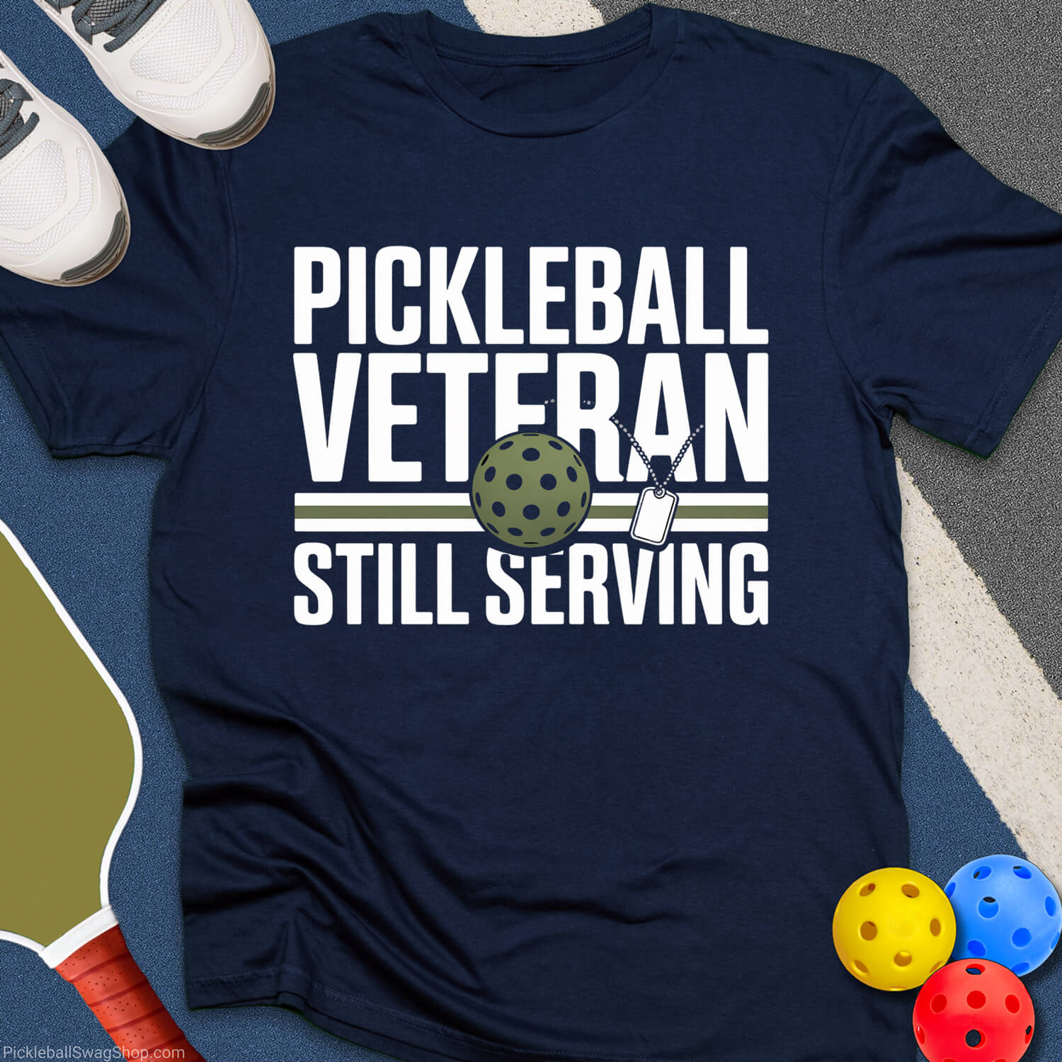 Pickleball Veteran T-Shirt