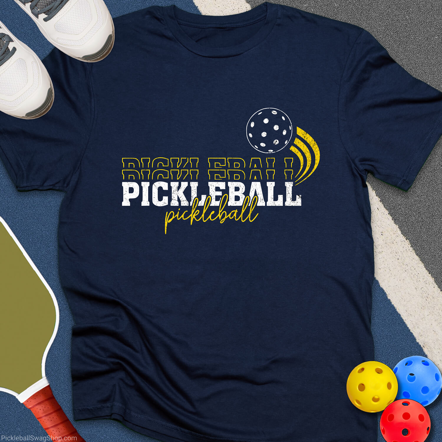 Artsy Pickleball T-Shirt