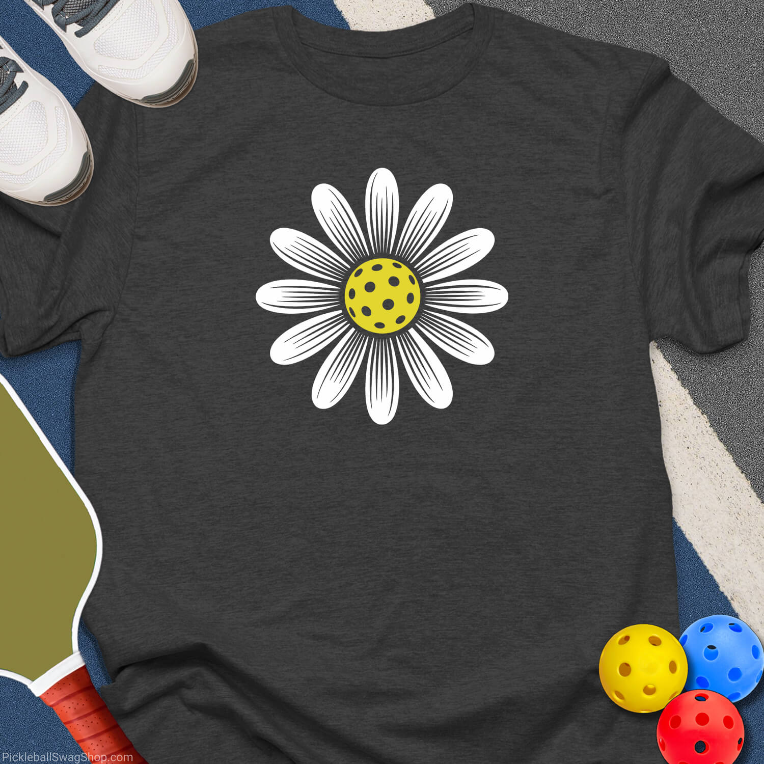 Pickleball Daisy T-Shirt
