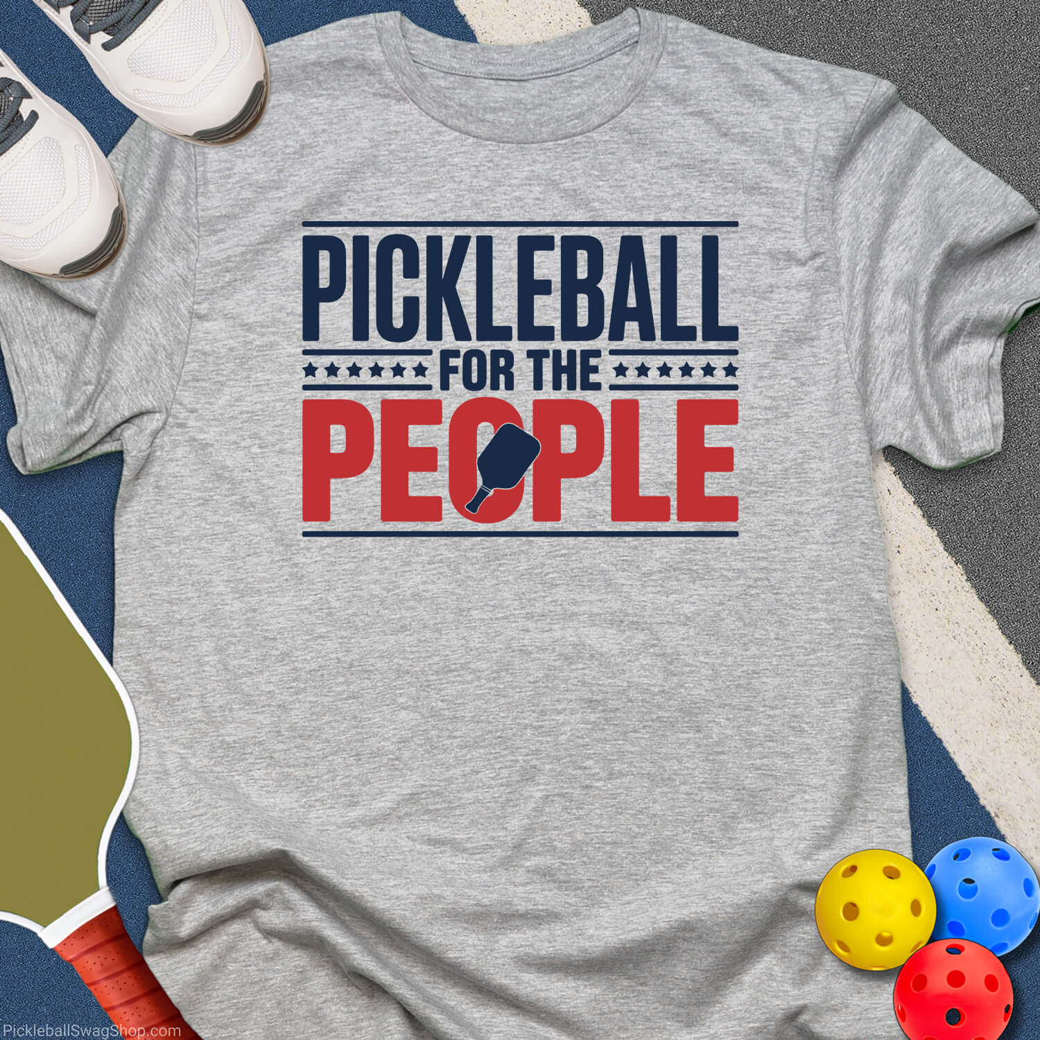Pickleball For The People T-Shirt