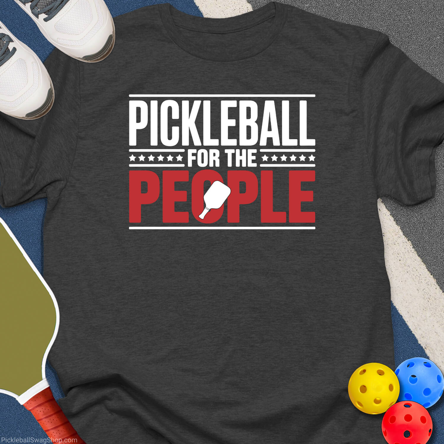 Pickleball For The People T-Shirt