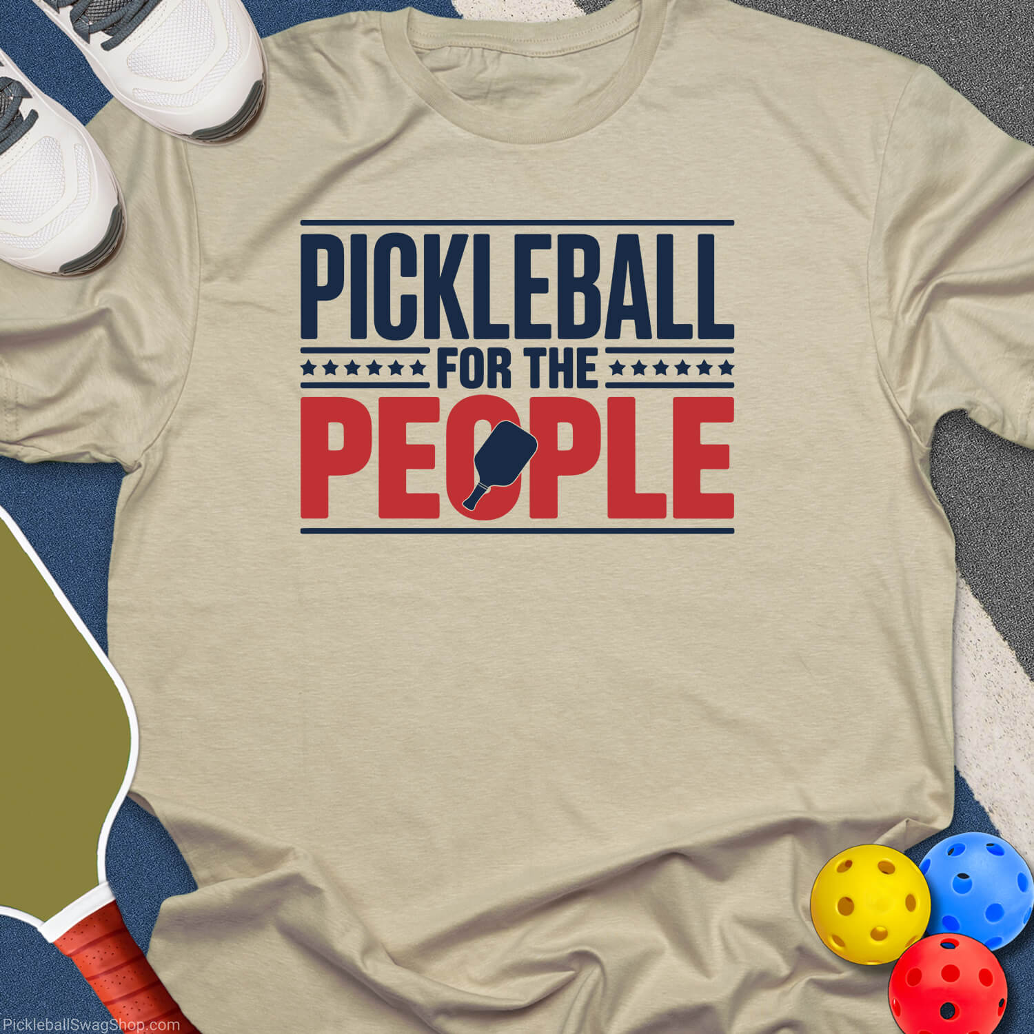 Pickleball For The People T-Shirt