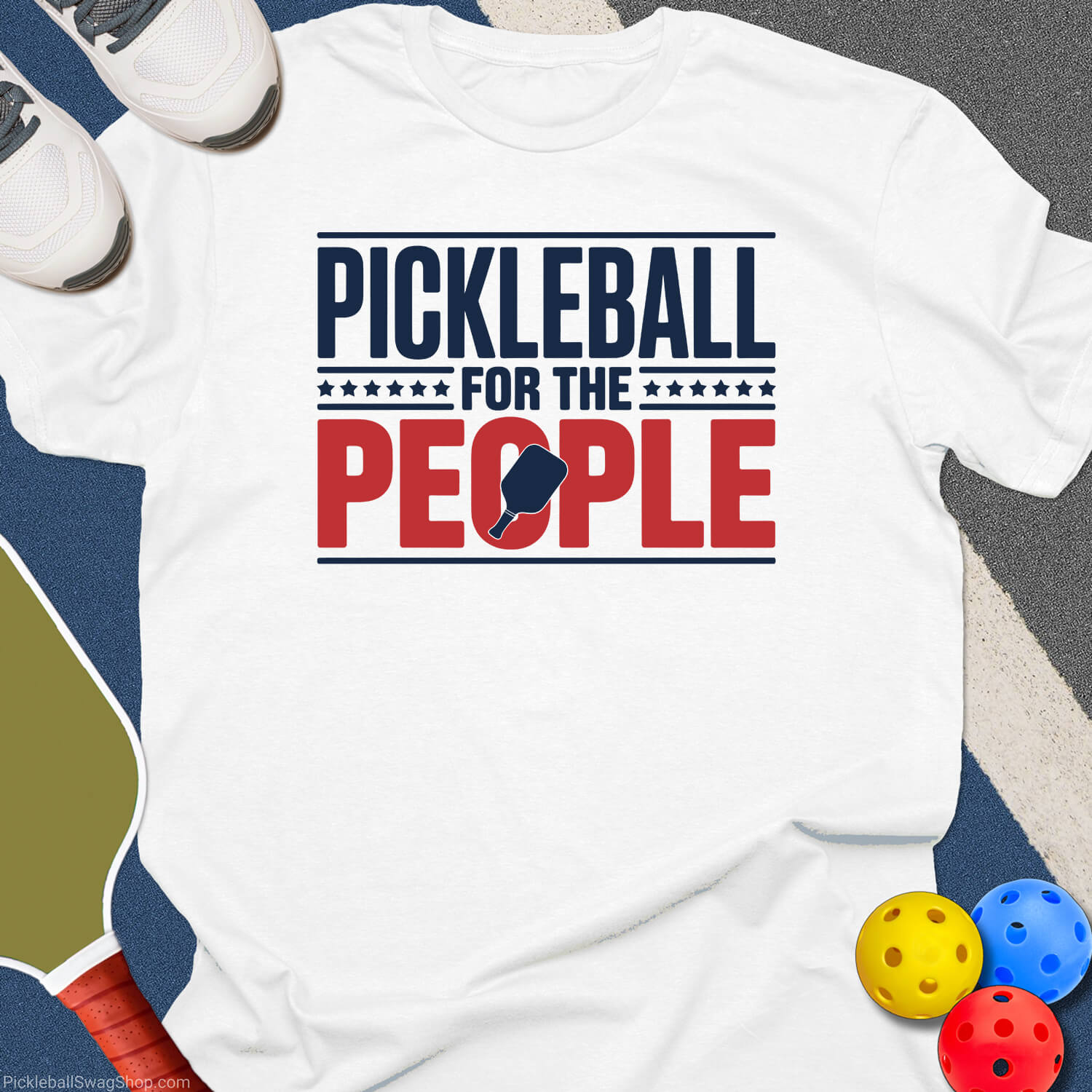 Pickleball For The People T-Shirt