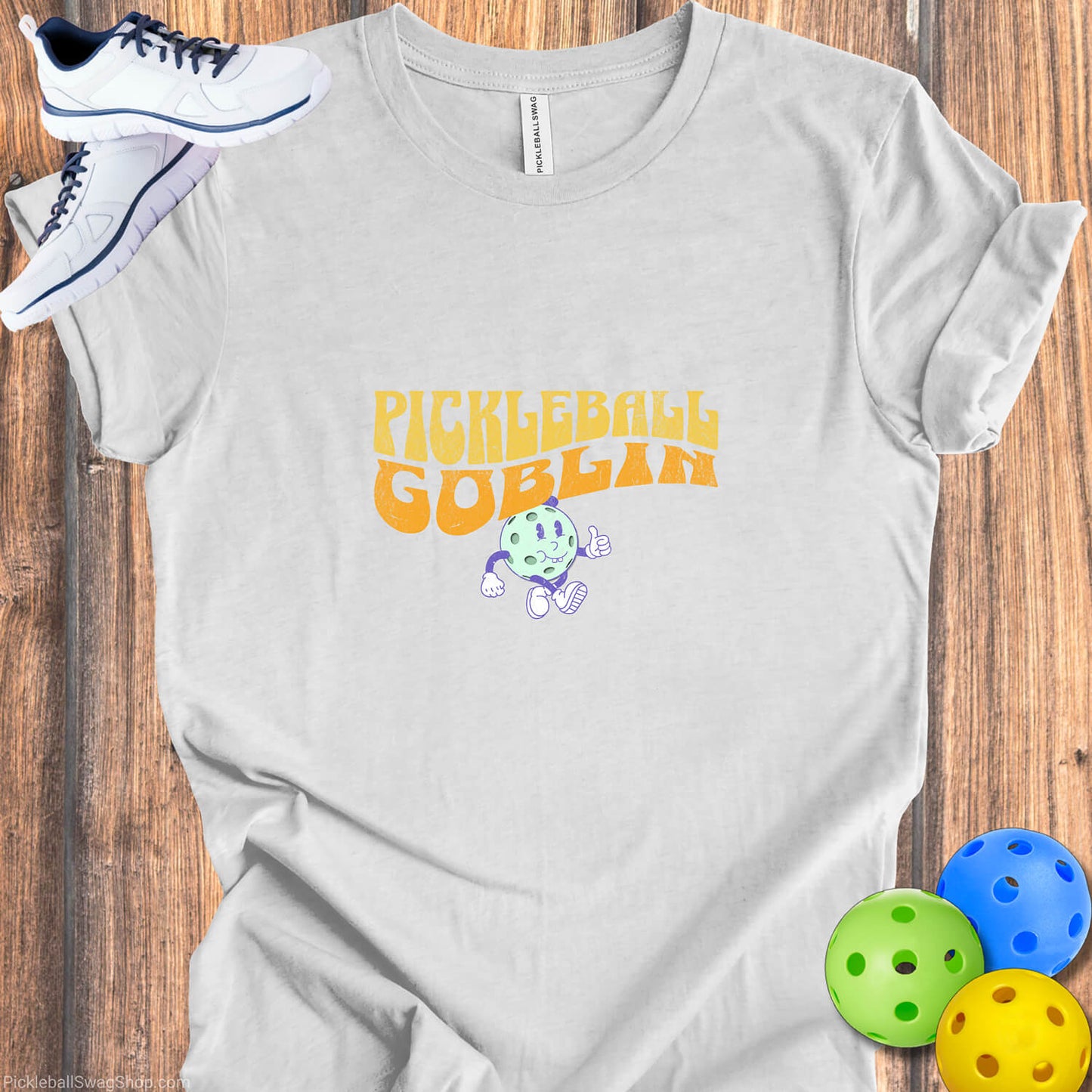 Pickleball Goblin Halloween Unisex T-Shirt