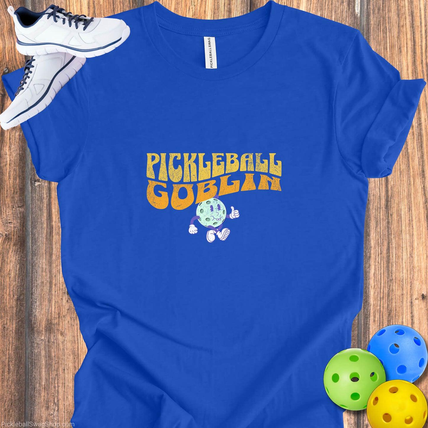 Pickleball Goblin Halloween Unisex T-Shirt