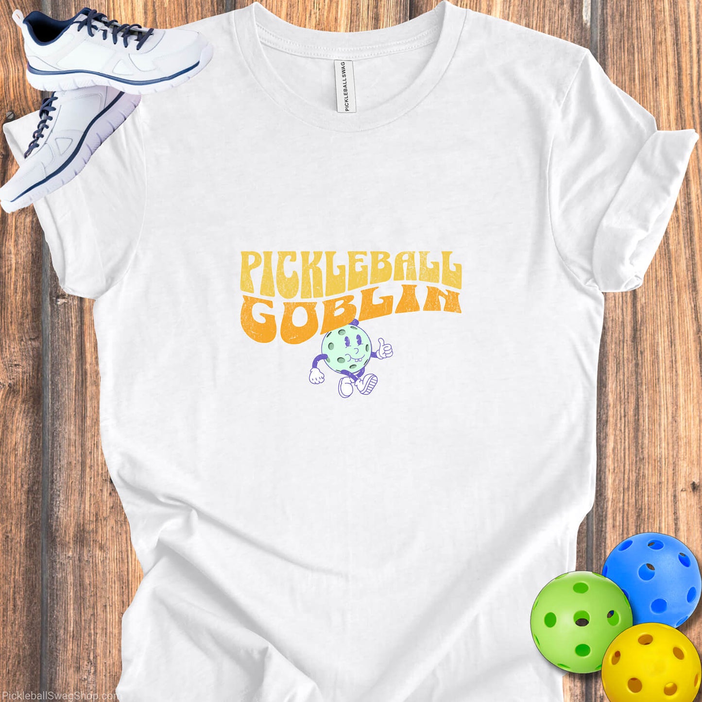 Pickleball Goblin Halloween Unisex T-Shirt