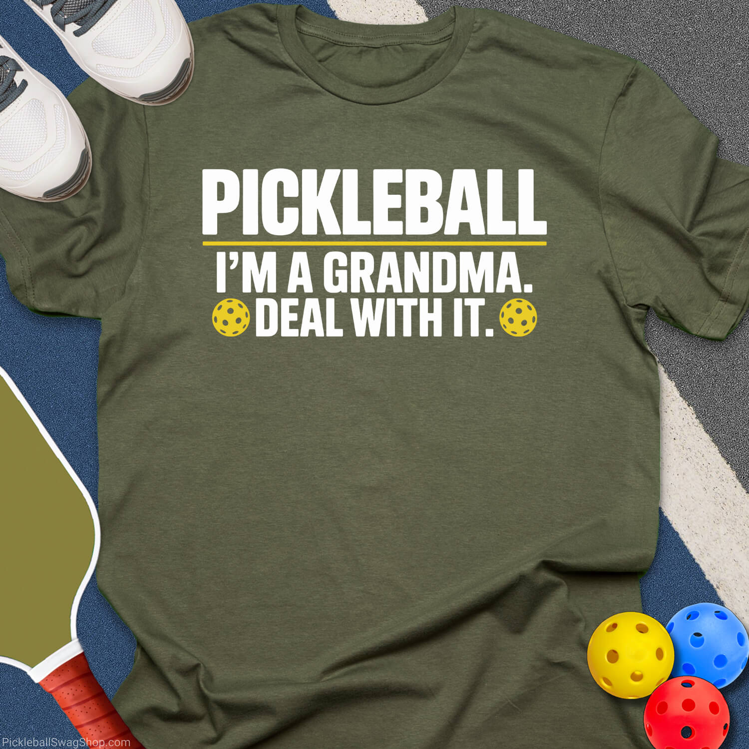 Pickleball Grandma Life T-Shirt