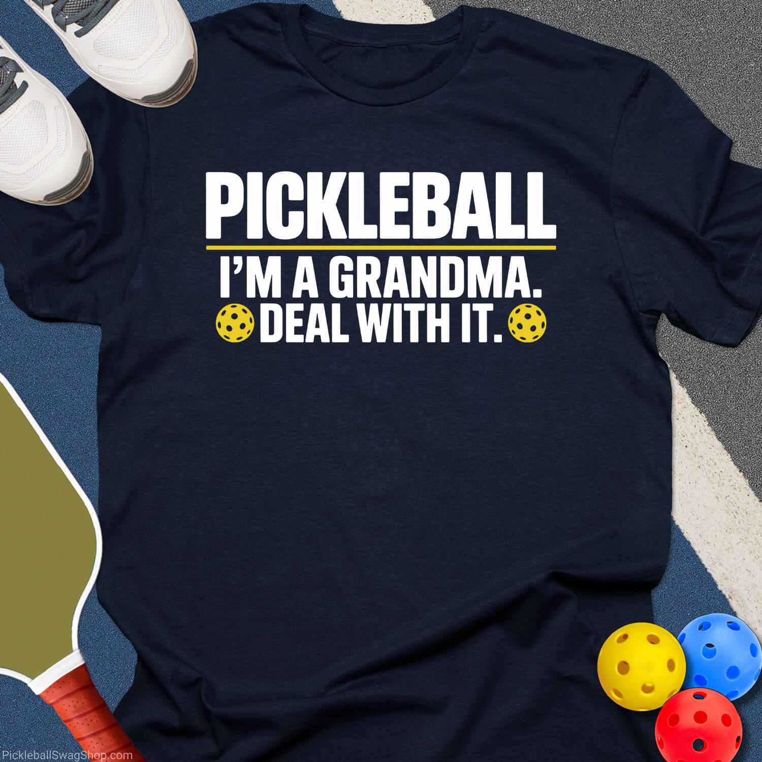 Pickleball Grandma Life T-Shirt