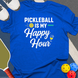 Happy Hour Pickleball T-Shirt