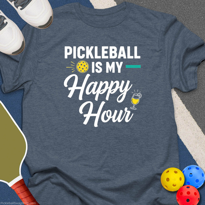 Happy Hour Pickleball T-Shirt