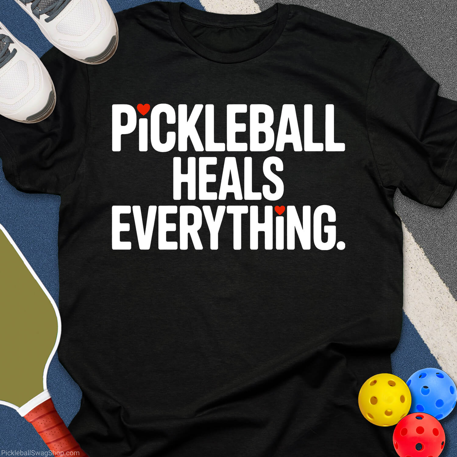 Pickleball Heals Everything T-Shirt