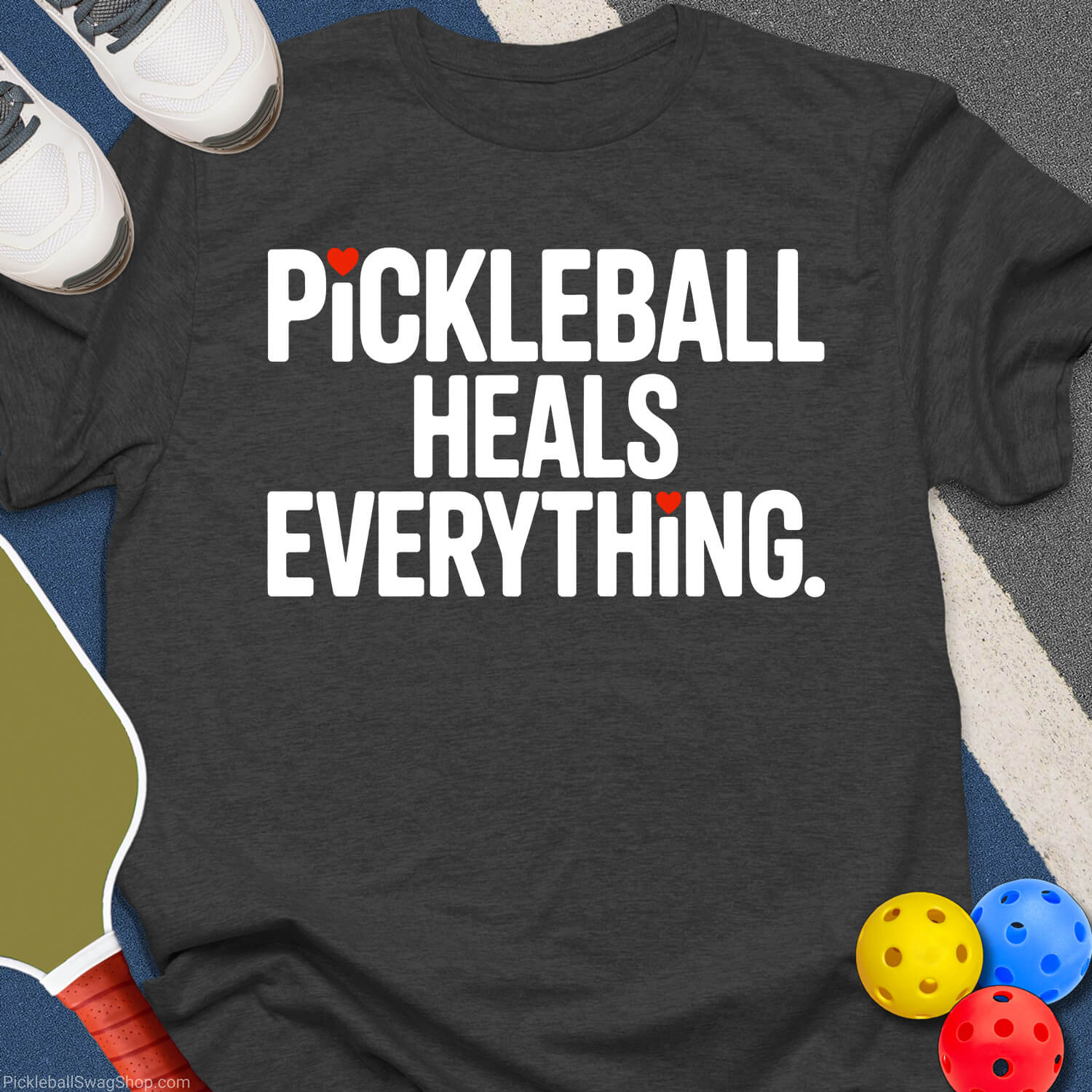 Pickleball Heals Everything T-Shirt