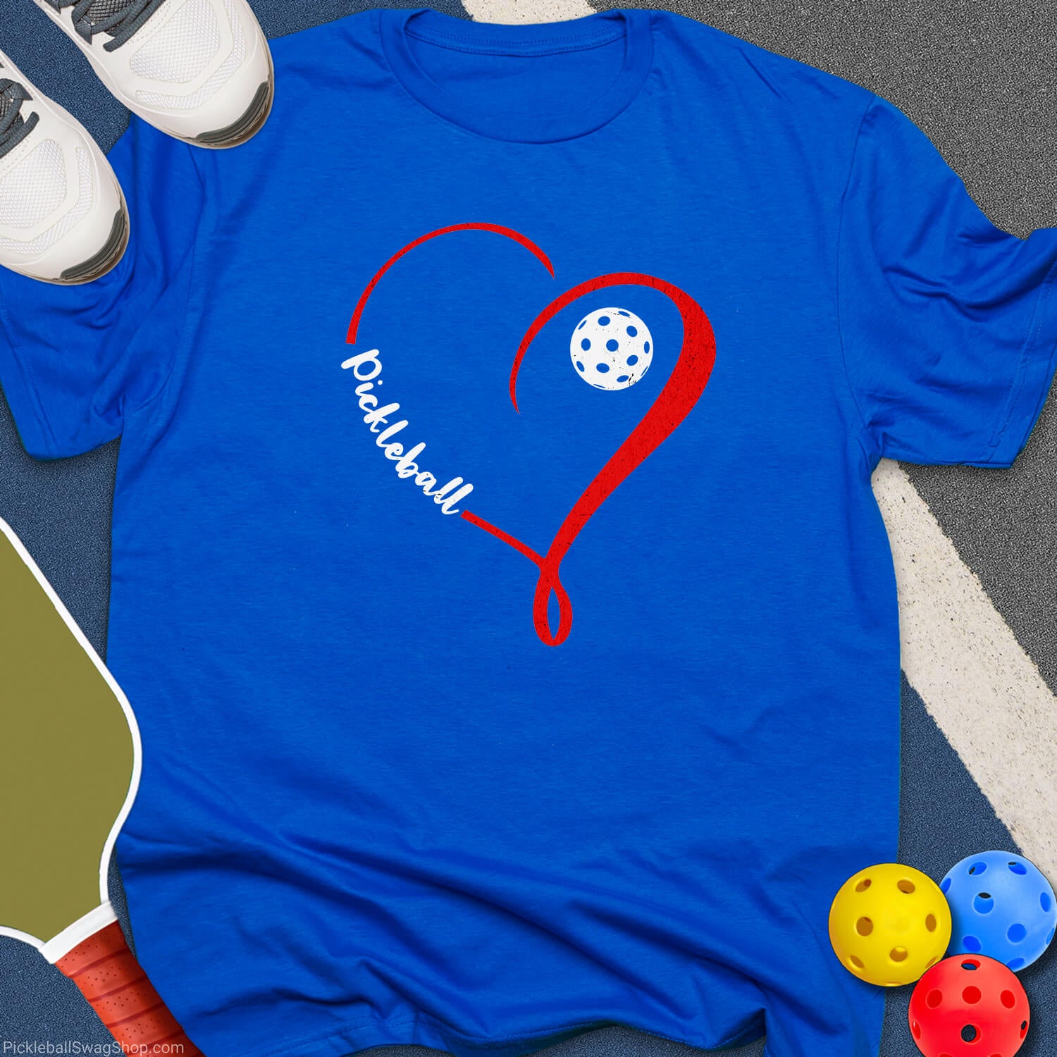 Heart Pickleball T-Shirt