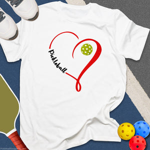 Heart Pickleball T-Shirt