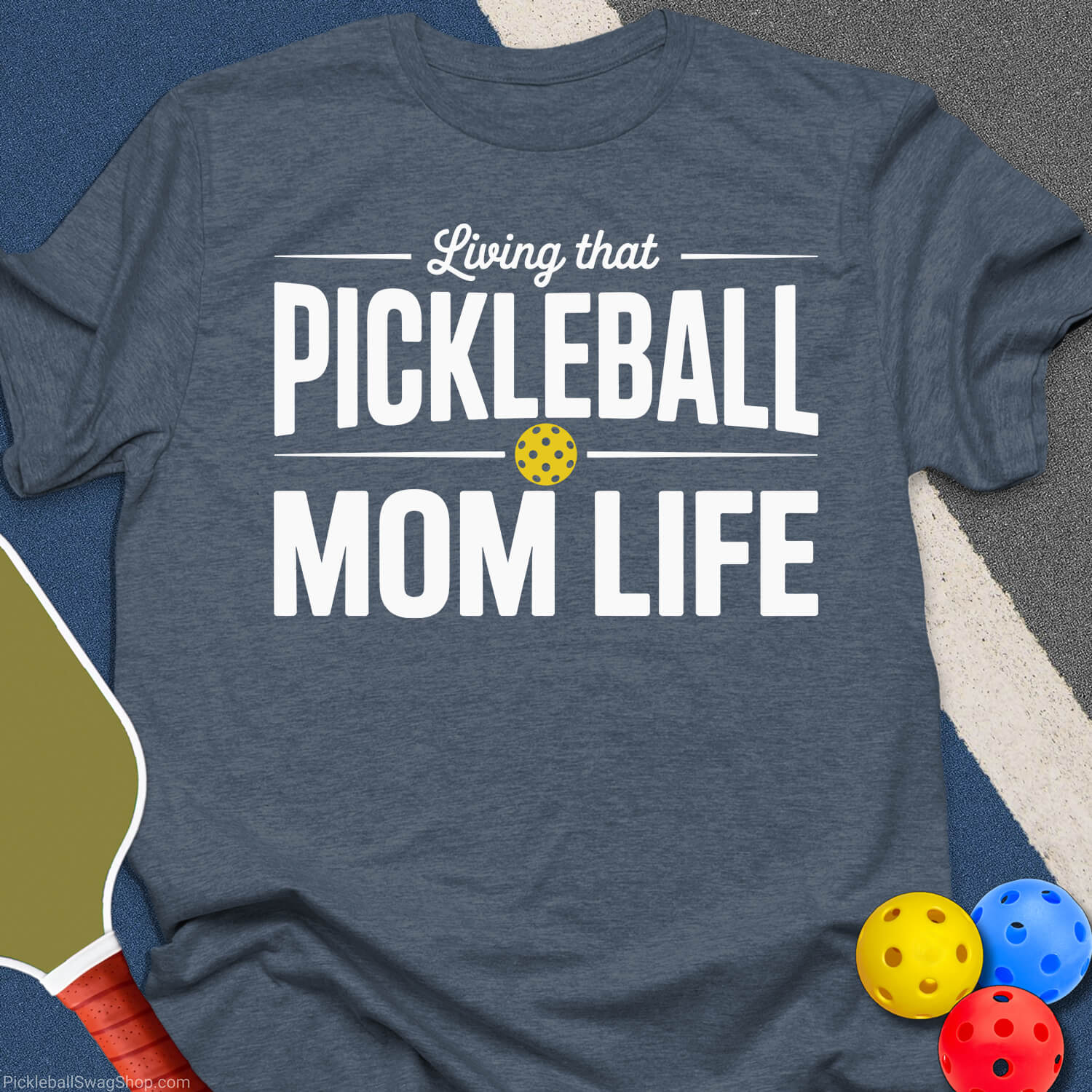 Pickleball Mom Life T-Shirt