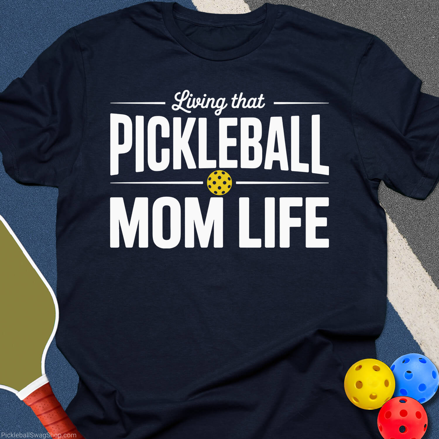 Pickleball Mom Life T-Shirt