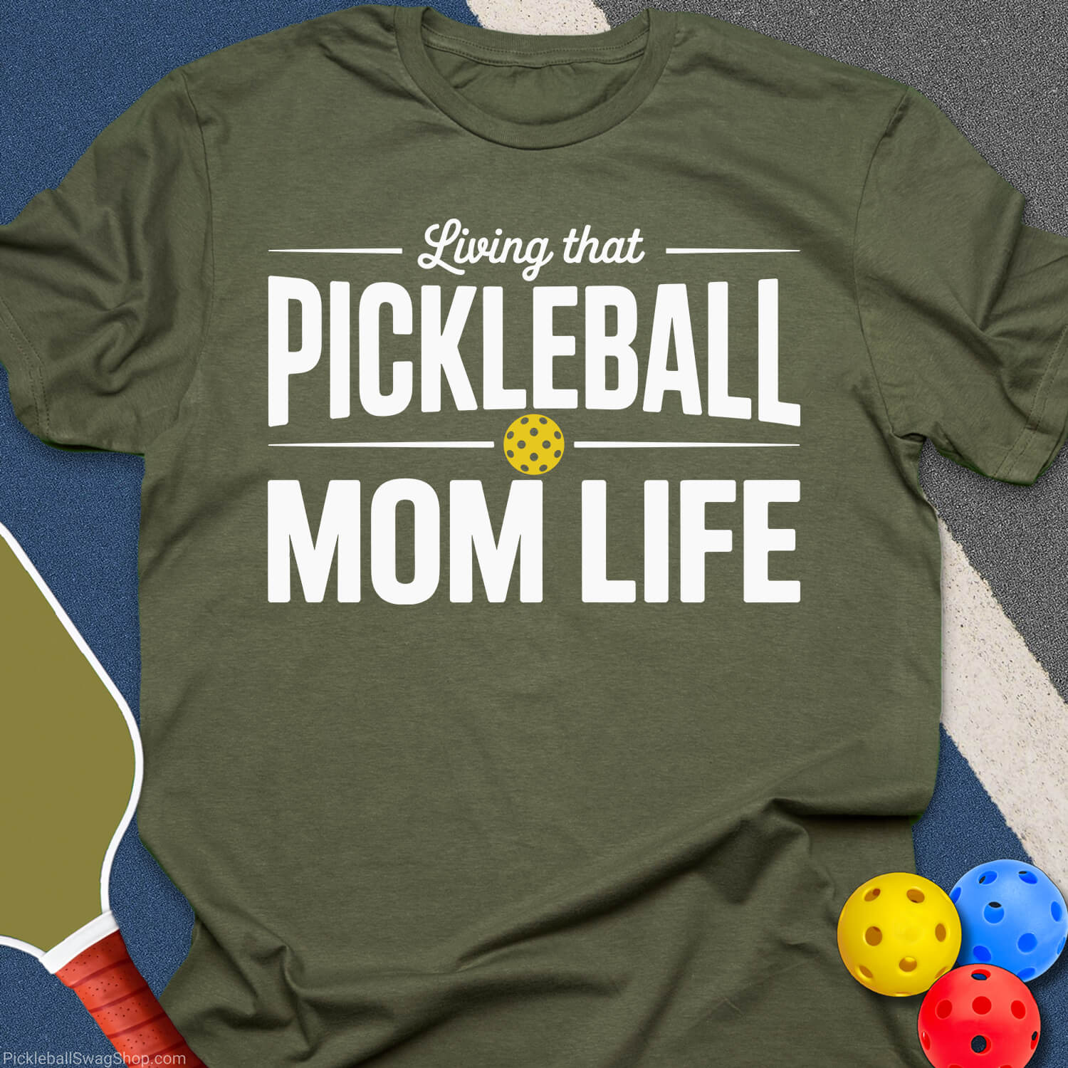 Pickleball Mom Life T-Shirt