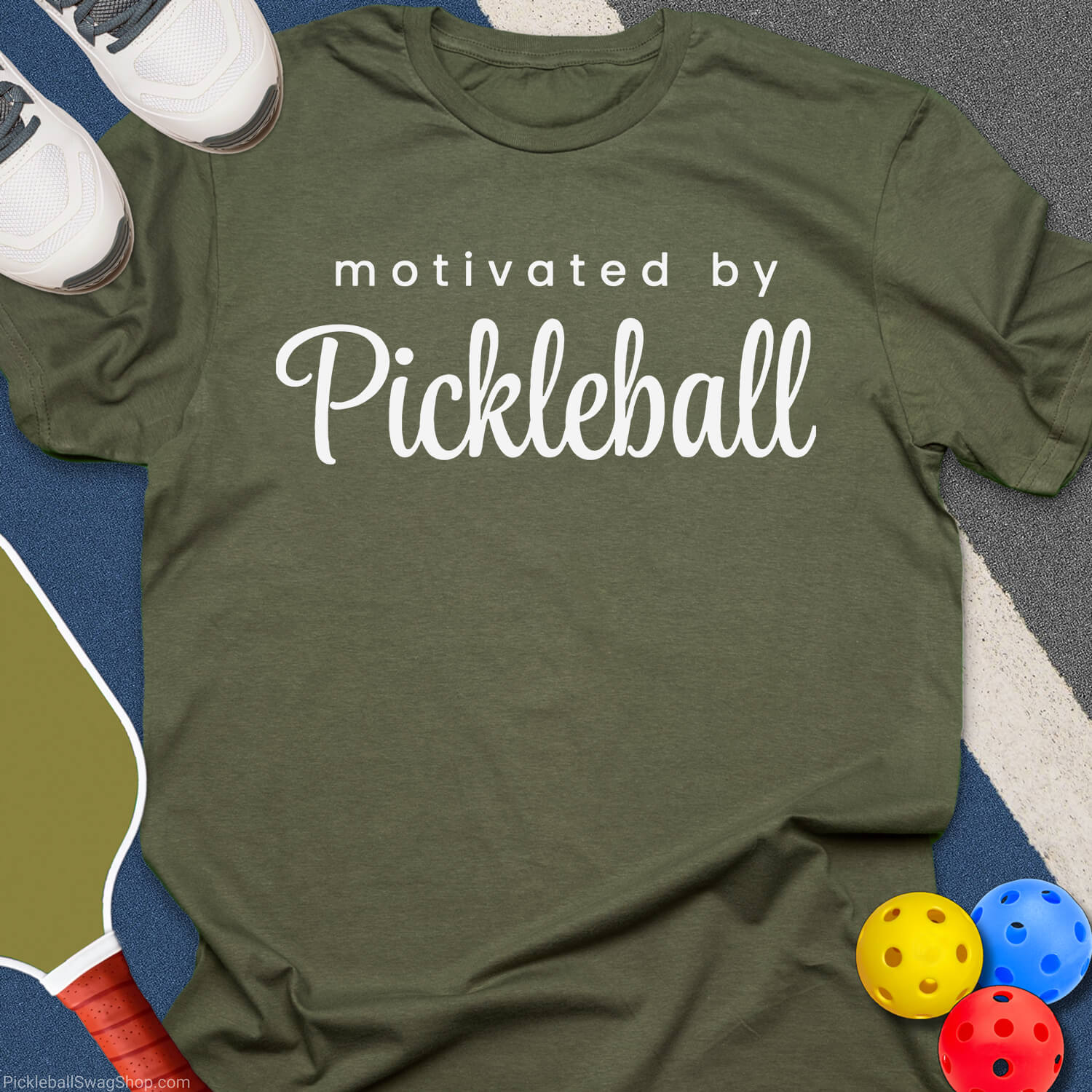 Pickleball Motivated Daily T-Shirt