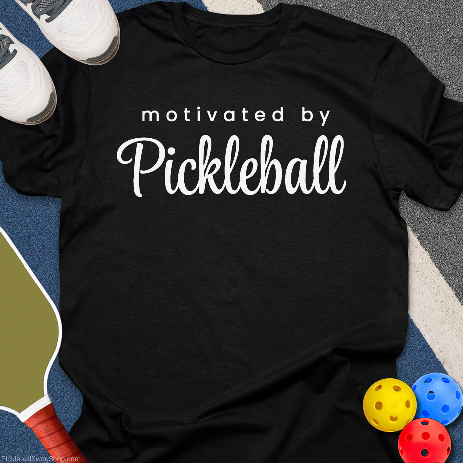Pickleball Motivated Daily T-Shirt