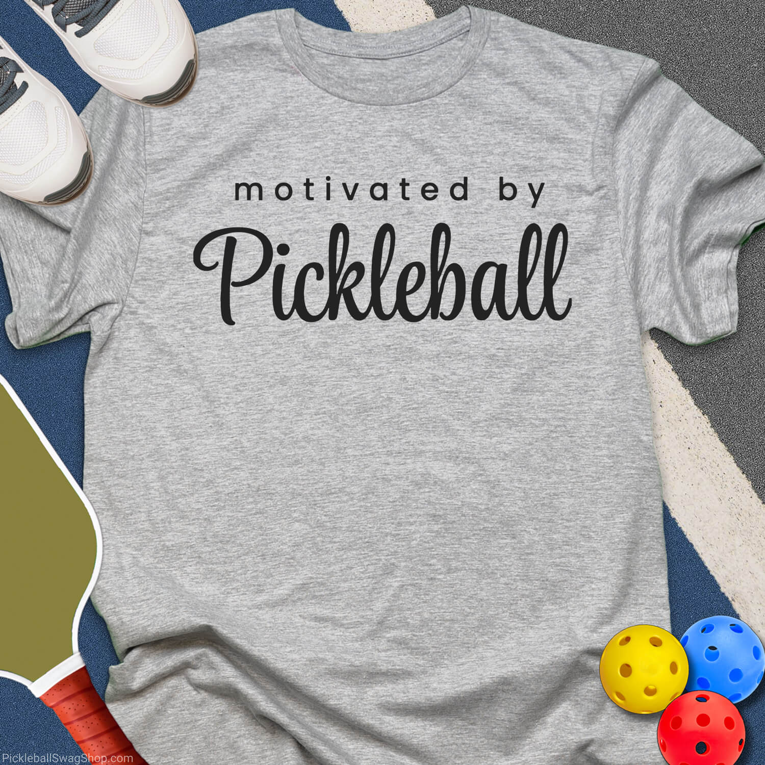 Pickleball Motivated Daily T-Shirt