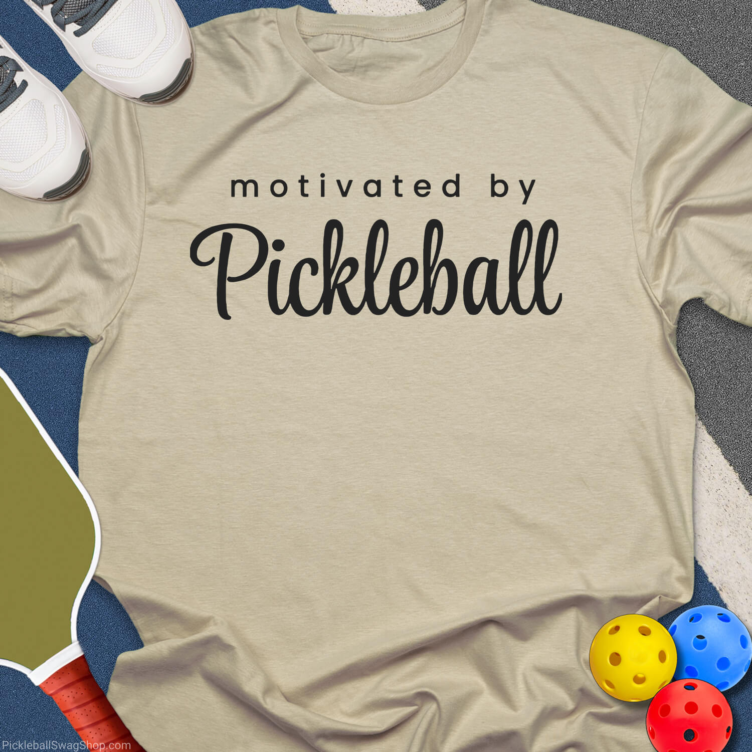 Pickleball Motivated Daily T-Shirt