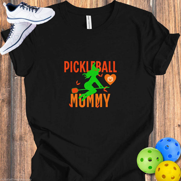 Pickleball Mummy Halloween T-Shirt