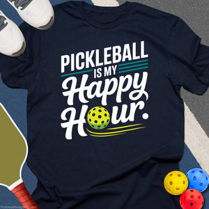 Pickleball My Happy Hour T-Shirt
