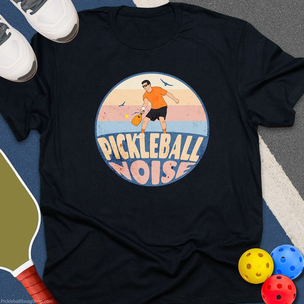 Retro Pickleball Noise T-Shirt