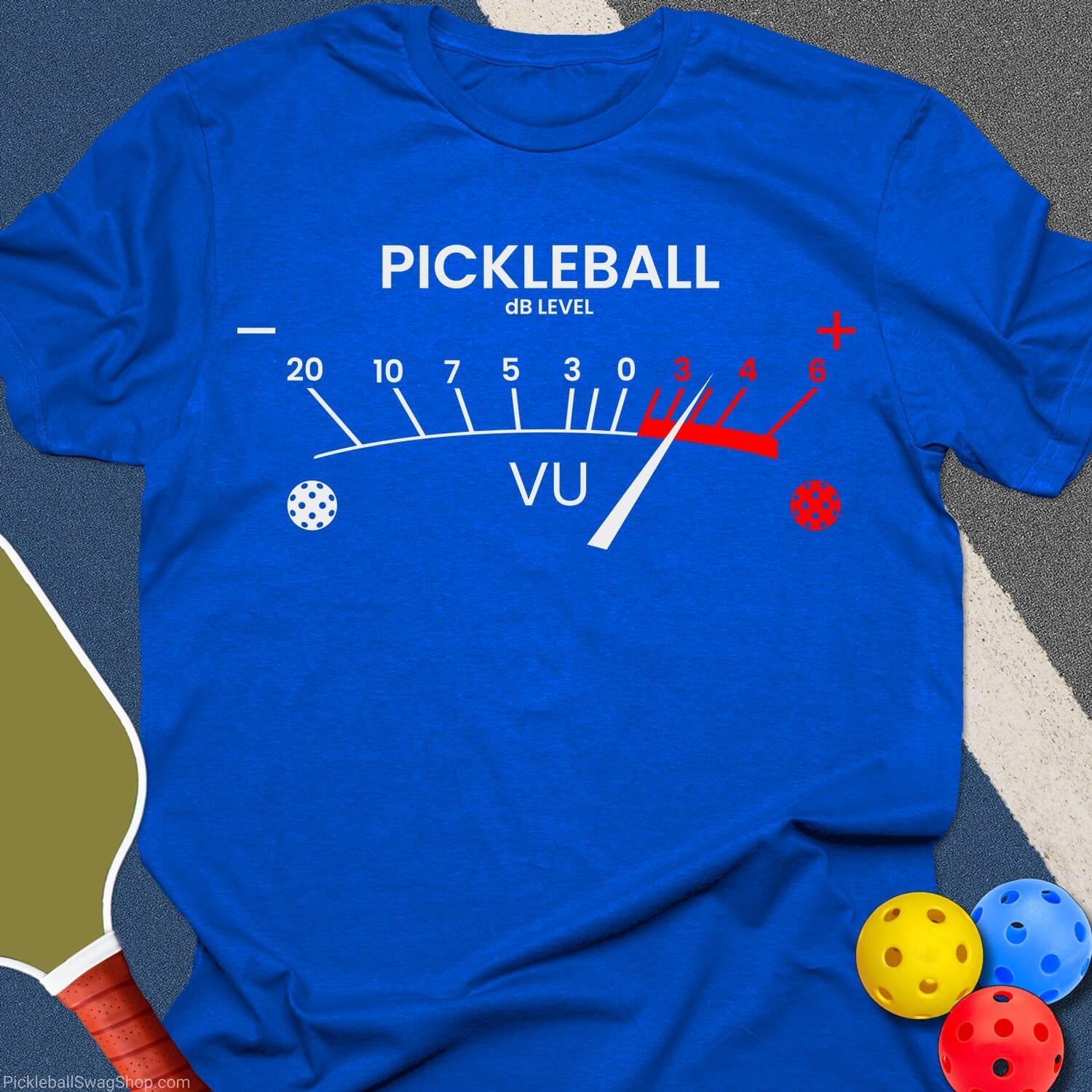 Pickleball Noise Meter T-Shirt