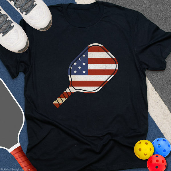 Patriotic Pickleball T-Shirt