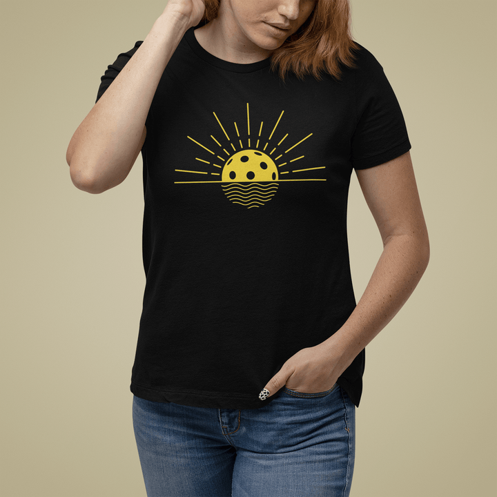 Pickleball Sunset T-Shirt