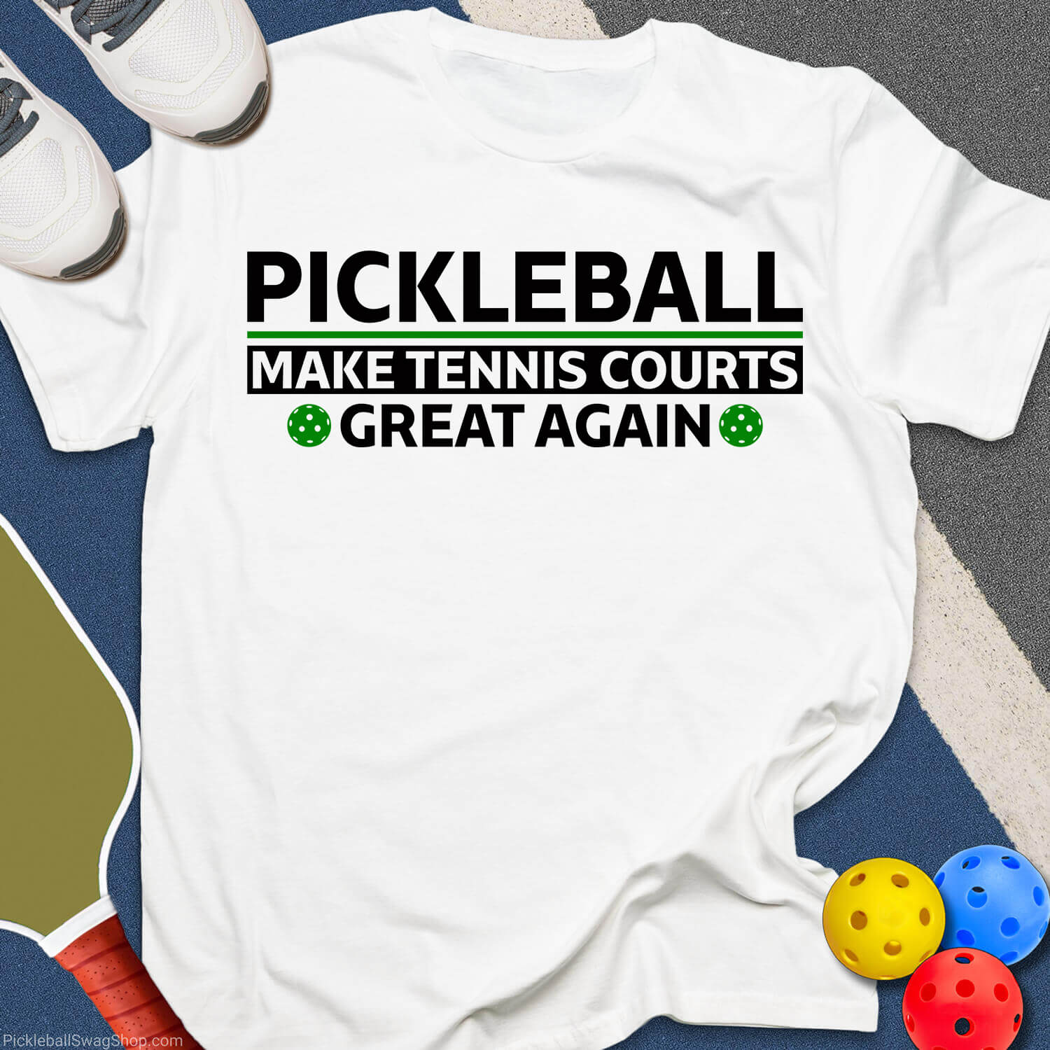 Tennis Courts Great Again T-Shirt