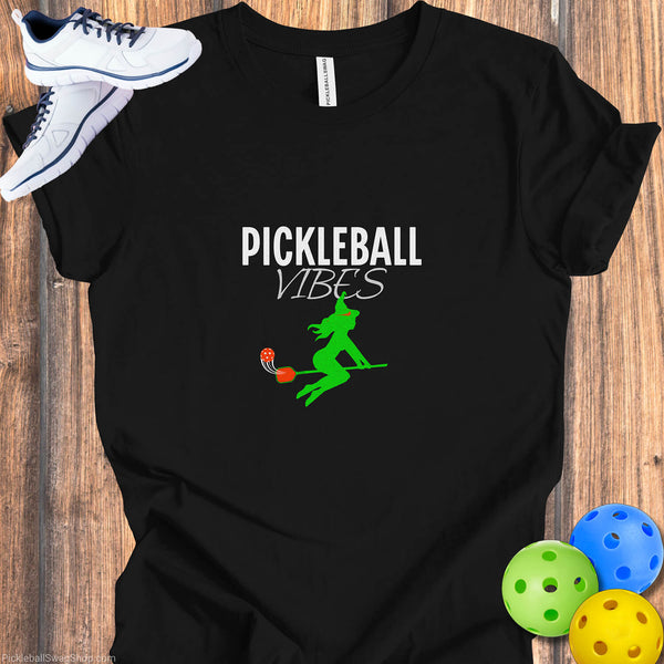 Halloween "Pickleball Vibes" T-Shirt