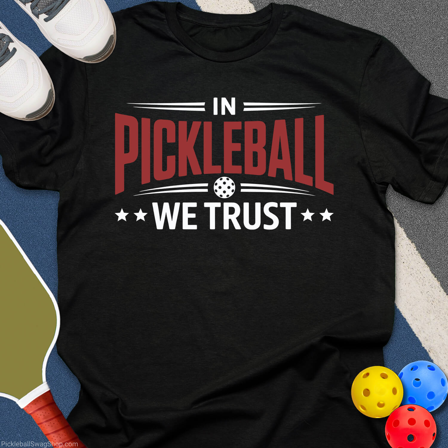 Pickleball We Trust USA T-Shirt