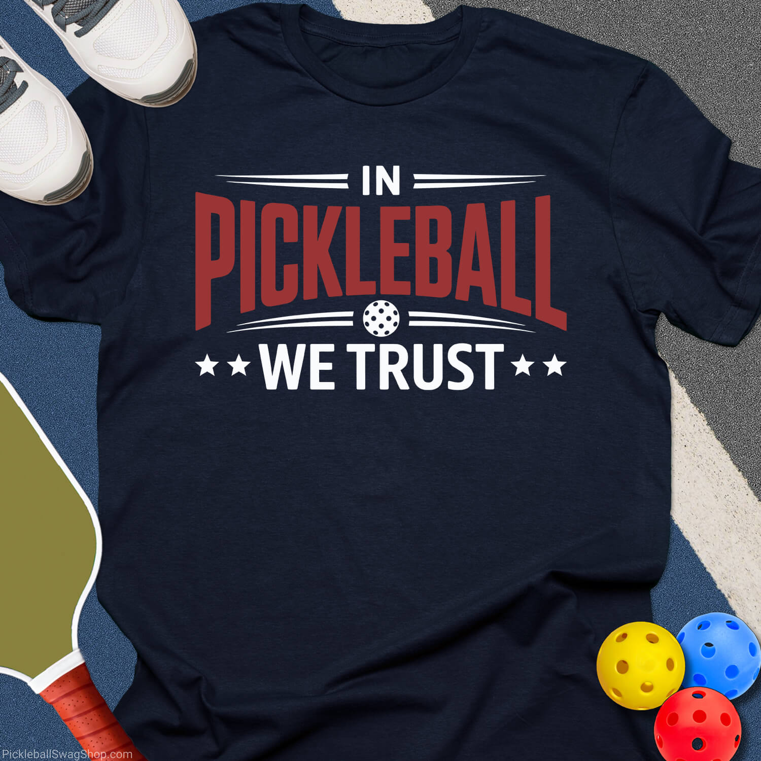 Pickleball We Trust USA T-Shirt