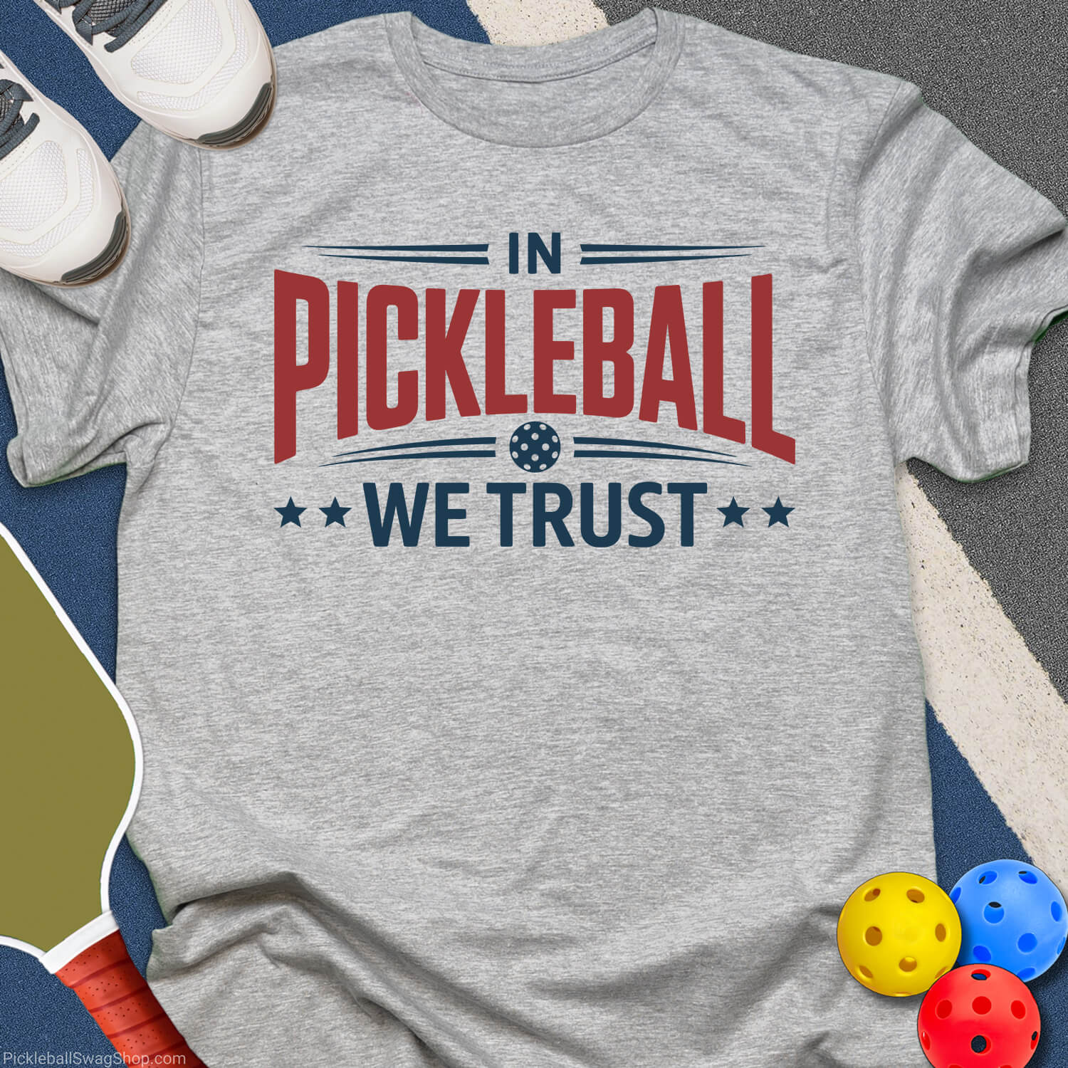 Pickleball We Trust USA T-Shirt