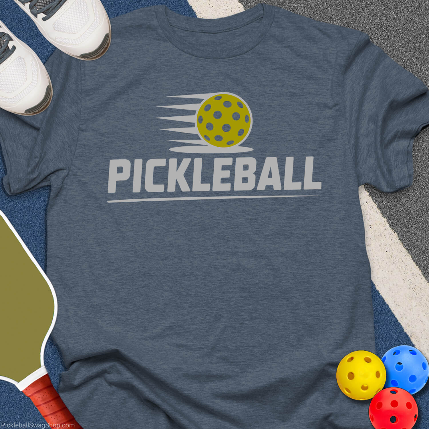 Classic Pickleball with Ball T-Shirt