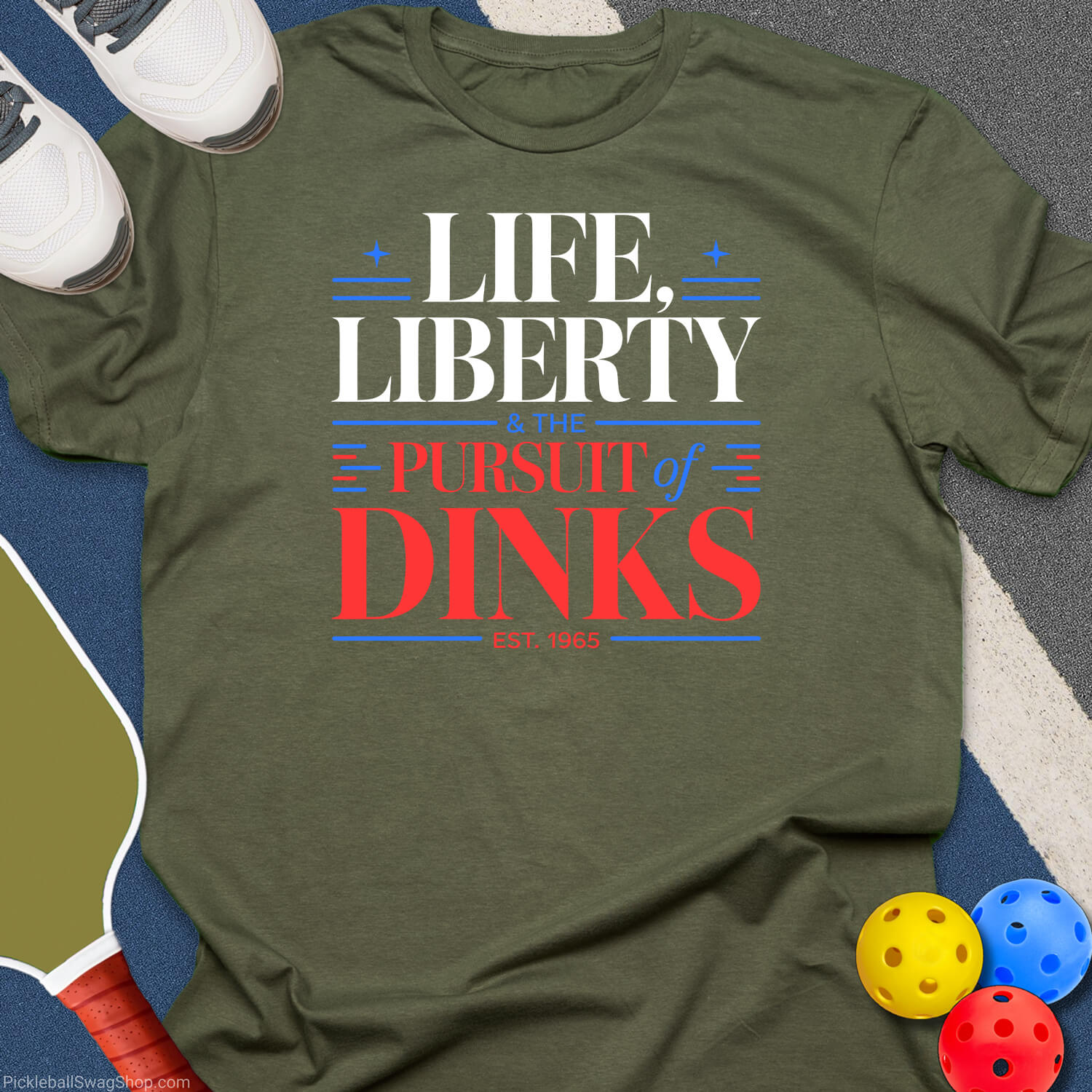 Pursuit of Dinks USA T-Shirt