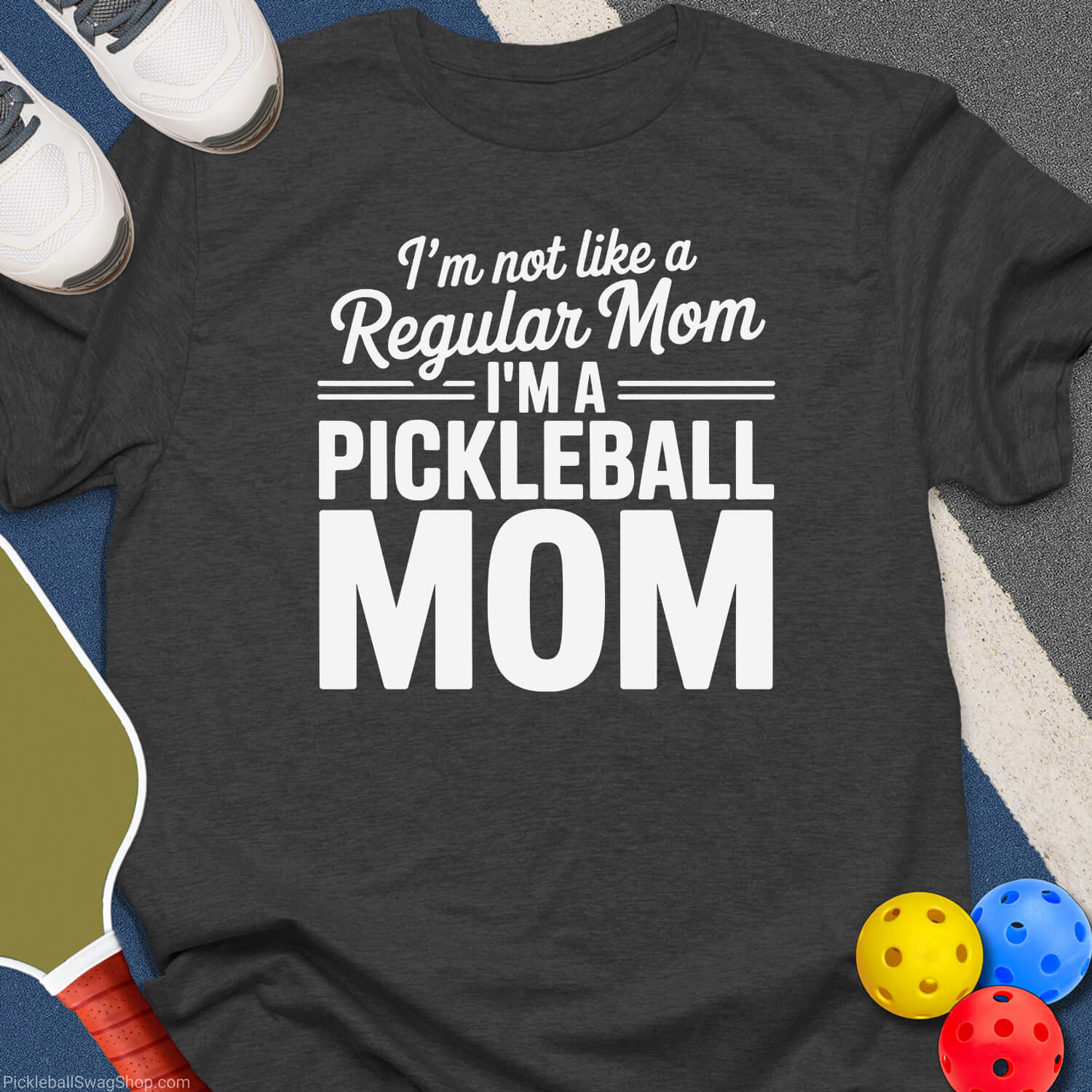 Pickleball Mom Energy T-Shirt