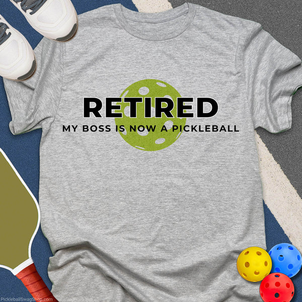 My Boss is a Pickleball T-Shirt