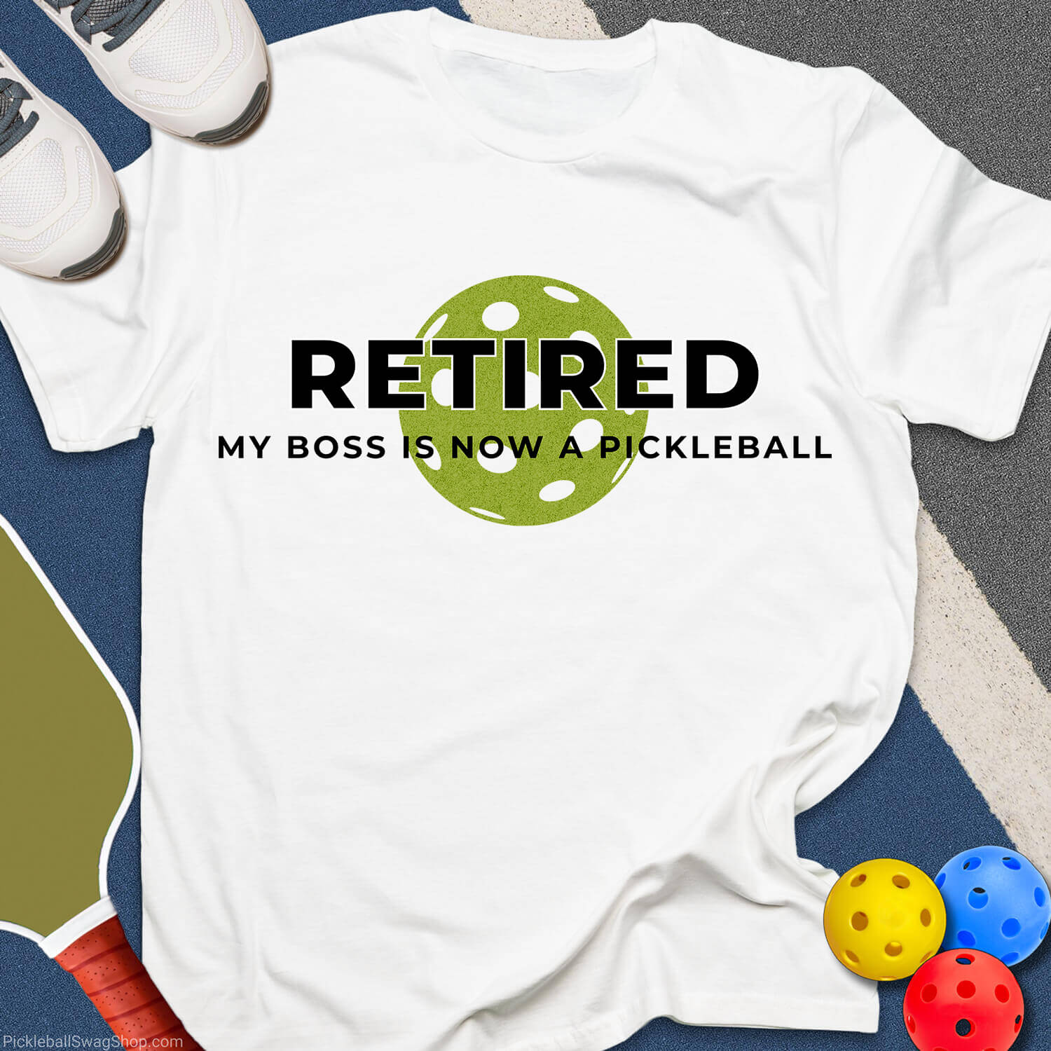My Boss is a Pickleball T-Shirt