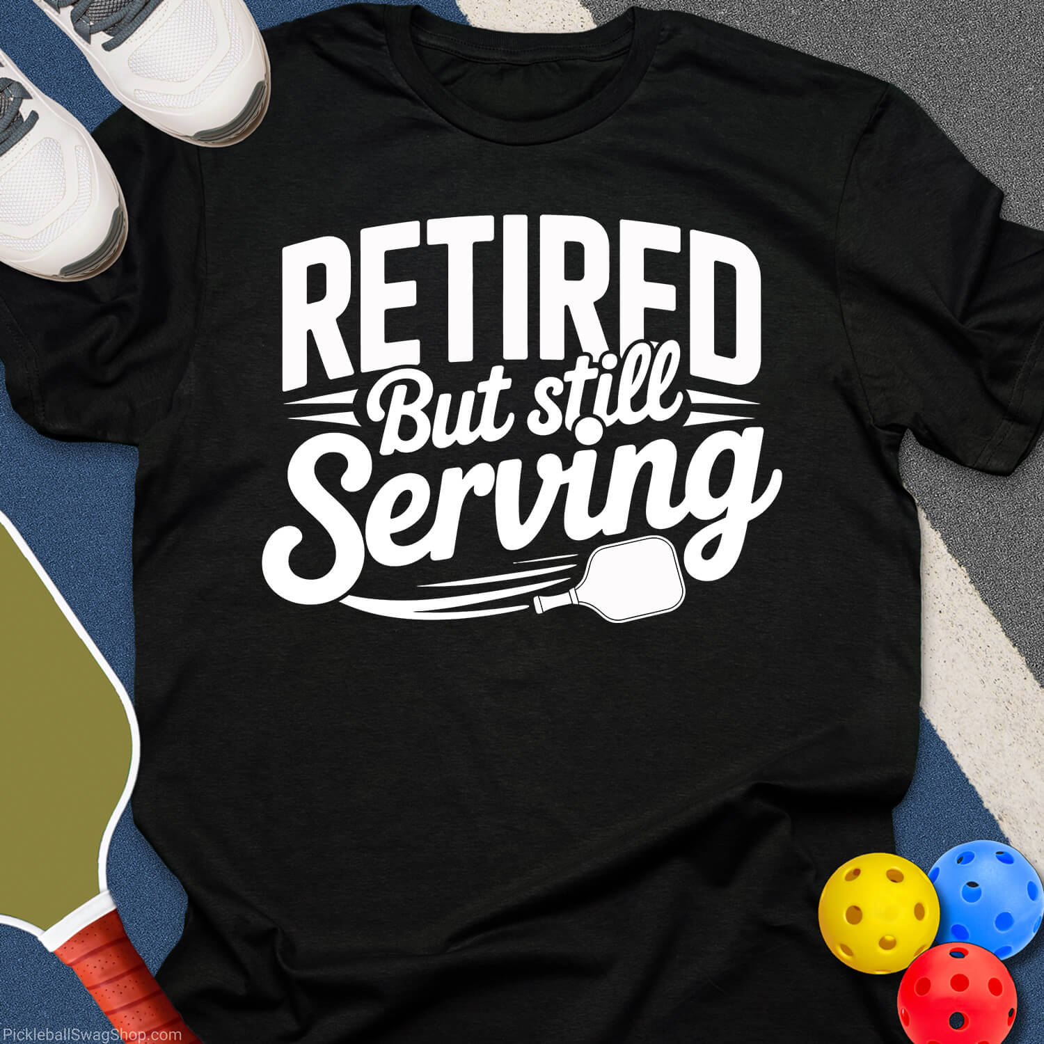 Still Serving Retired T-Shirt