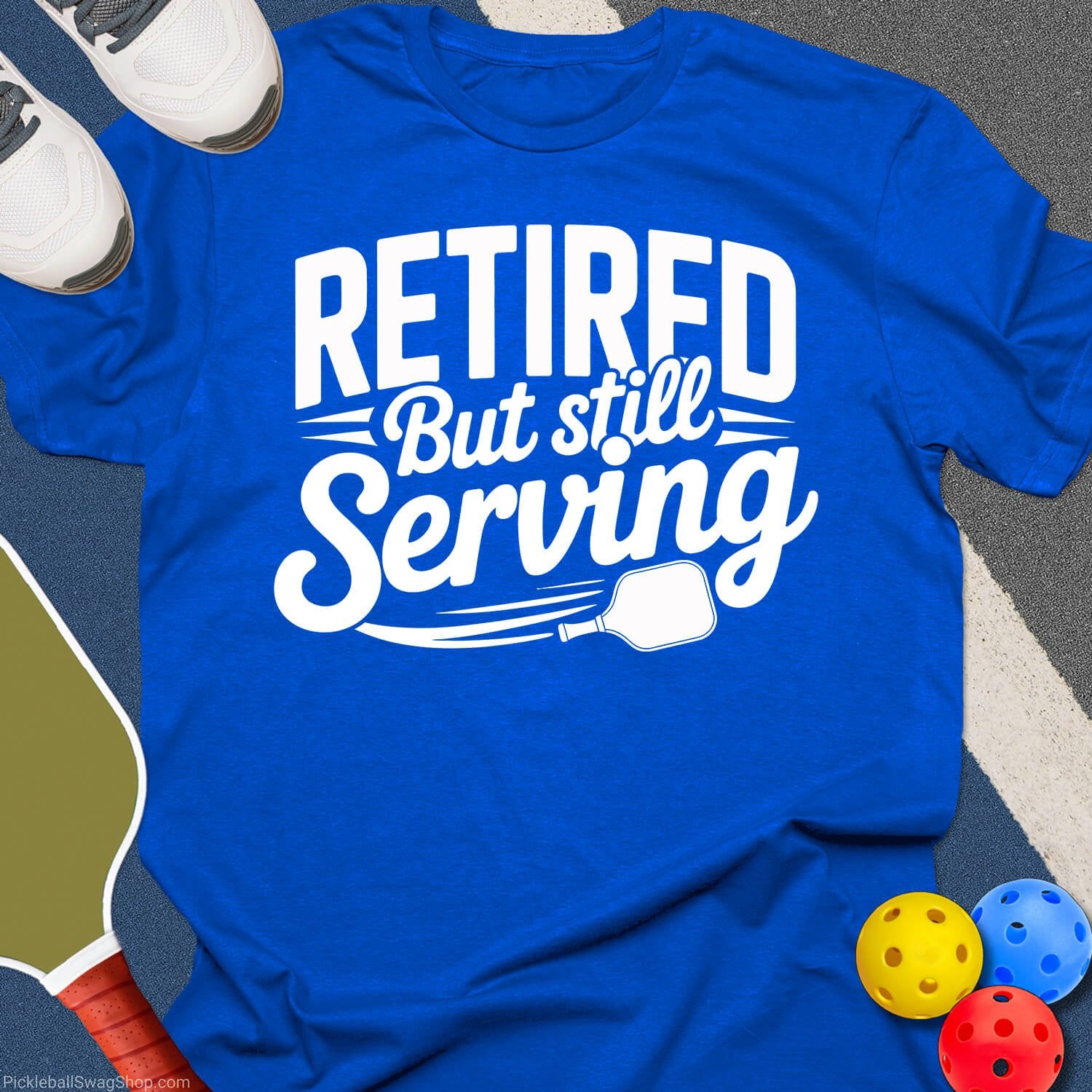 Still Serving Retired T-Shirt