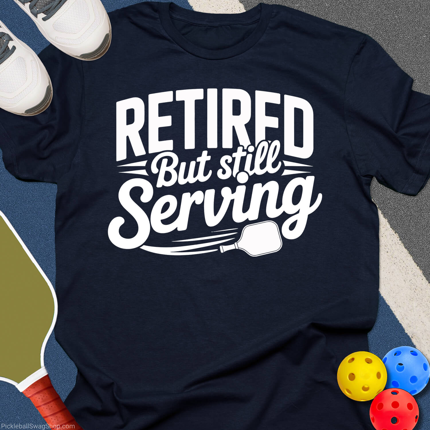 Still Serving Retired T-Shirt