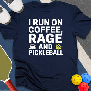 Coffee Rage Pickleball T-Shirt